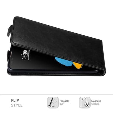 LG STYLUS 2 Suojakuori Lompakkokotelo (Musta)