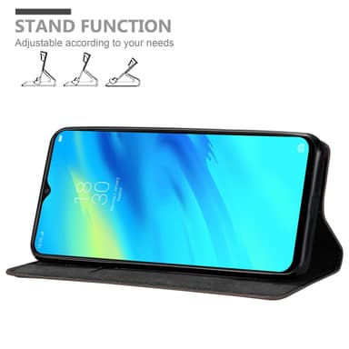 Realme 7 PRO Suojakuori Lompakkokotelo (Ruskea)