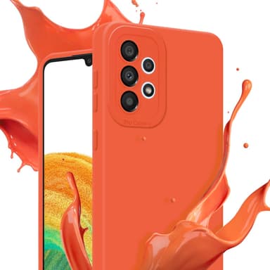 Samsung Galaxy A33 5G Suojakuori Kotelo (Oranssi)