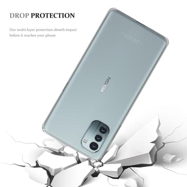 Nokia G11 / G21 Suojakuori Kotelo (Läpinäkyvä)