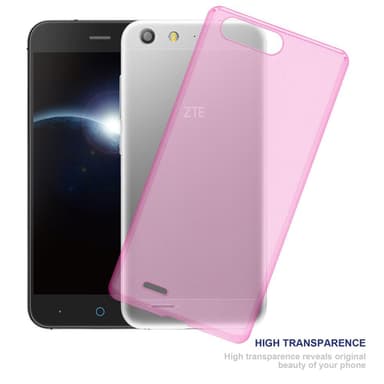 ZTE Blade V6 Suojakuori Kotelo (Vaaleanpunainen)