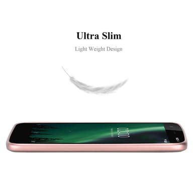 Nokia 2 2017 Suojakuori Kotelo Cover (Vaaleanpunainen)