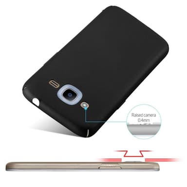 Samsung Galaxy J2 2016 Suojakuori Kotelo Cover (Musta)