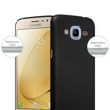 Samsung Galaxy J2 2016 Suojakuori Kotelo Cover (Musta)