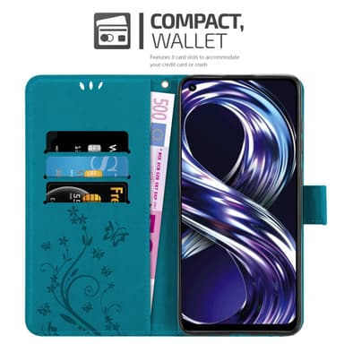 Realme 8i / Narzo 50 4G Suojakuori Lompakkokotelo