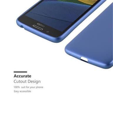 Motorola MOTO G5 Suojakuori Kotelo (Sininen)