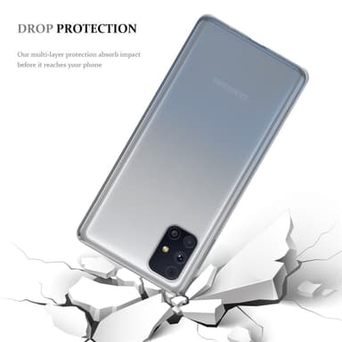 Samsung Galaxy M31s Suojakuori Kotelo (Läpinäkyvä)