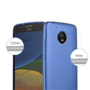Motorola MOTO G5 Suojakuori Kotelo (Sininen)
