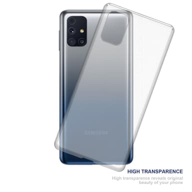 Samsung Galaxy M31s Suojakuori Kotelo (Läpinäkyvä)