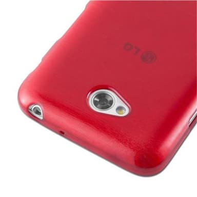 LG L70 (1. SIM) Suojakuori Kotelo (Punainen)