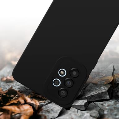 Samsung Galaxy A32 4G Suojakuori Kotelo (Musta)