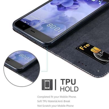 HTC U PLAY Suojakuori Case (Vaaleanpunainen)