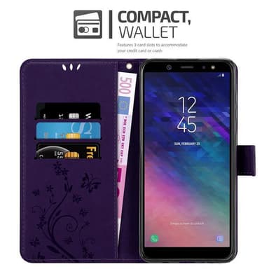 Samsung Galaxy A6 2018 Suojakuori Lompakkokotelo