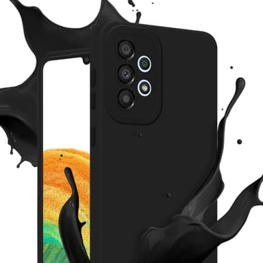 Samsung Galaxy A32 4G Suojakuori Kotelo (Musta)