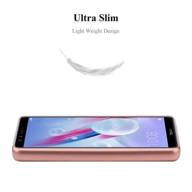 Honor 9 LITE Suojakuori Kotelo (Vaaleanpunainen)