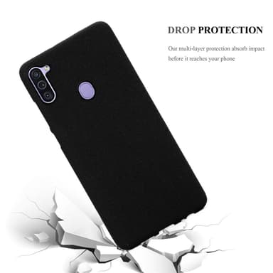 Suojakuori Samsung Galaxy A11 / M11 Kotelo (Musta)