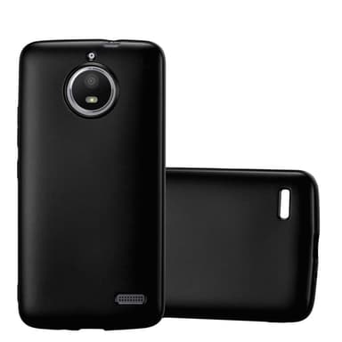 Motorola MOTO E4 Suojakuori Kotelo (Musta)