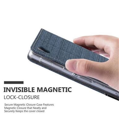 Sony Xperia Z1 Suojakuori Lompakkokotelo (Sininen)
