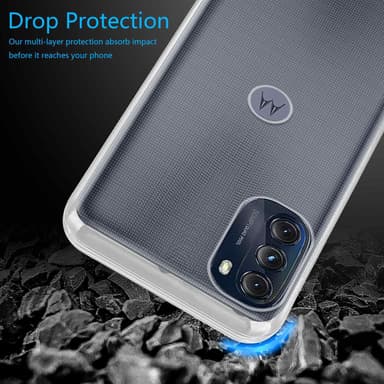 Motorola MOTO G 5G 2022 Suojakuori Kotelo (Läpinäkyvä)
