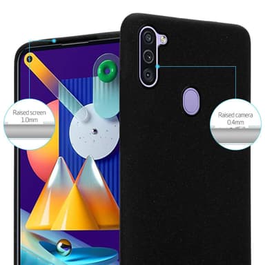 Suojakuori Samsung Galaxy A11 / M11 Kotelo (Musta)