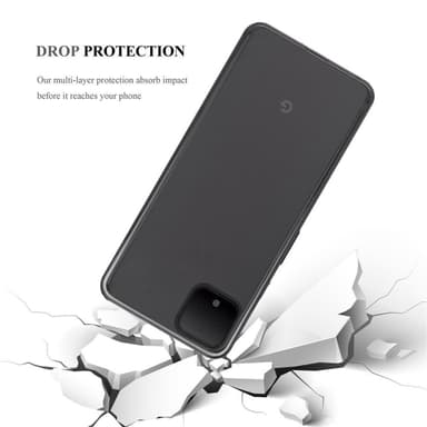 Google PIXEL 4 XL Suojakuori Kotelo (Läpinäkyvä)