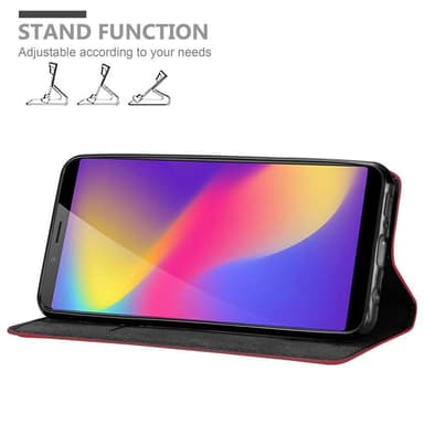 ZTE Nubia N3 Suojakuori Lompakkokotelo (Punainen)