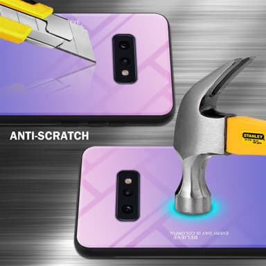 Suojakuori Samsung Galaxy S10e Kotelo (Musta)