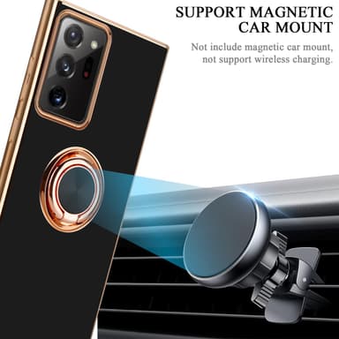 Samsung Galaxy NOTE 20 ULTRA Suojakuori Kotelo (Musta)