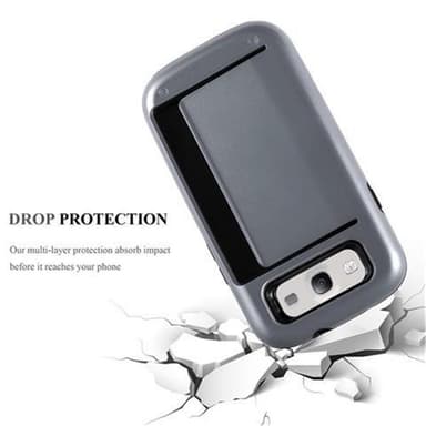 Samsung Galaxy S3 / S3 NEO Suojakuori Kotelo (Hopea)