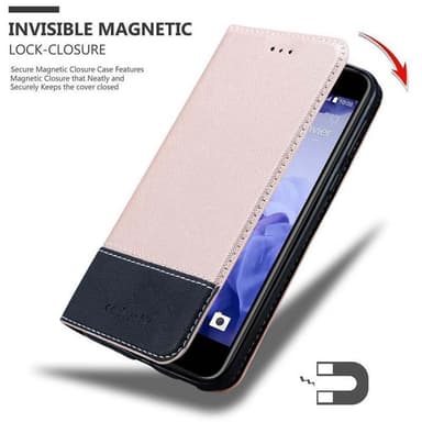 HTC U PLAY Suojakuori Case (Vaaleanpunainen)