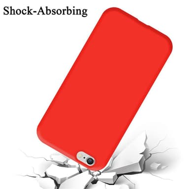 iPhone 6 / 6S Suojakuori Kotelo Case (Punainen)