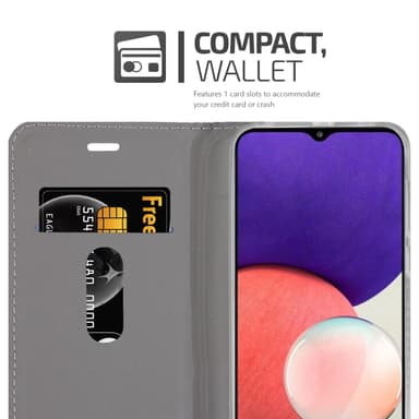 Samsung Galaxy A22 5G Suojakuori Lompakkokotelo