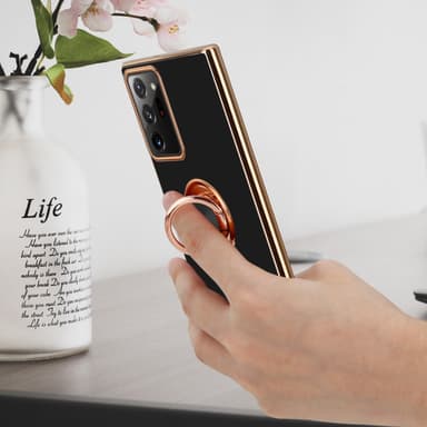 Samsung Galaxy NOTE 20 ULTRA Suojakuori Kotelo (Musta)
