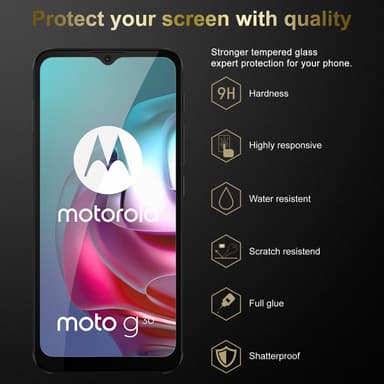 Motorola MOTO G10 / G30 Suojakalvo Karkaistu lasi