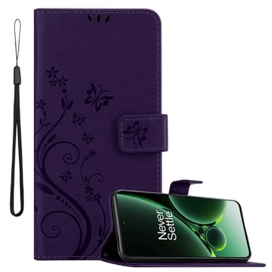 OnePlus Nord 3 5G Suojakuori Lompakkokotelo (Violetti)