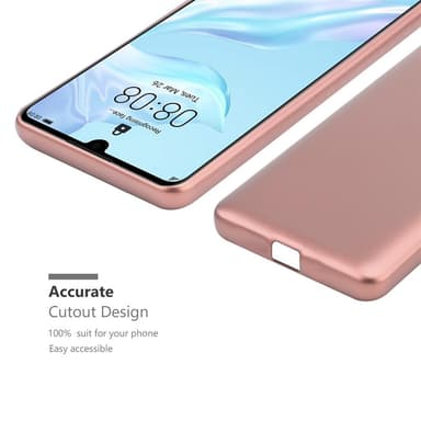 Huawei P30 Suojakuori Kotelo (Vaaleanpunainen)