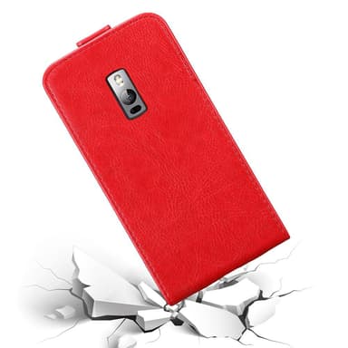 OnePlus 2 Suojakuori Lompakkokotelo (Punainen)