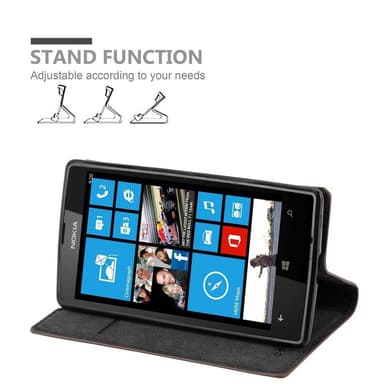 Nokia Lumia 520 / 521 Suojakuori Lompakkokotelo