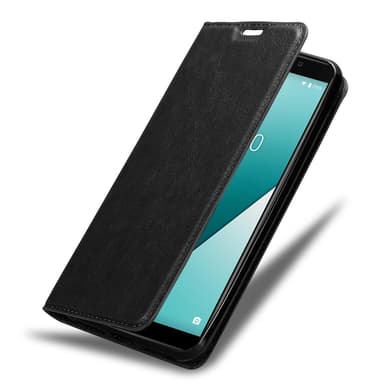WIKO Y61 Suojakuori Lompakkokotelo (Musta)