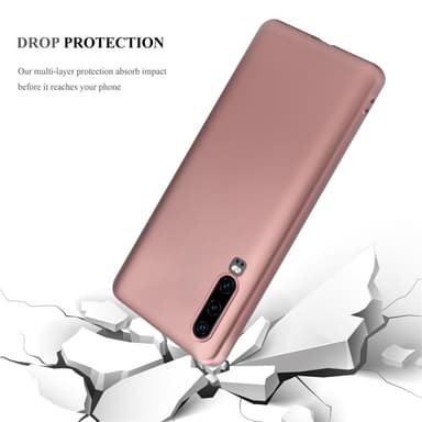 Huawei P30 Suojakuori Kotelo (Vaaleanpunainen)