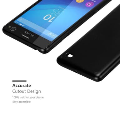Sony Xperia C4 Suojakuori Kotelo (Musta)