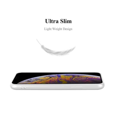 iPhone XS MAX Suojakuori Kotelo (Hopea)