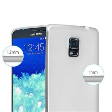 Samsung Galaxy NOTE EDGE Suojakuori Kotelo (Hopea)