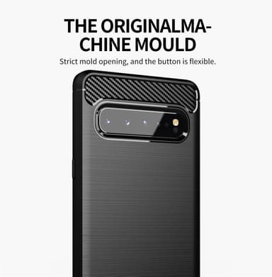 Suojakuori Samsung Galaxy S10 5G Kotelo (Musta)
