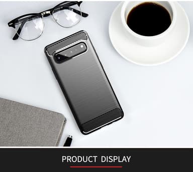 Suojakuori Samsung Galaxy S10 5G Kotelo (Musta)