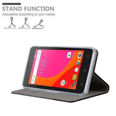 Lenovo B Suojakuori Lompakkokotelo (harmaa)
