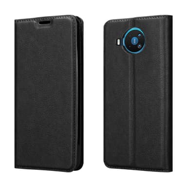 Nokia 8.3 Suojakuori Lompakkokotelo (Musta)