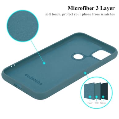 Google PIXEL 4A 5G Suojakuori Kotelo Case (Green)