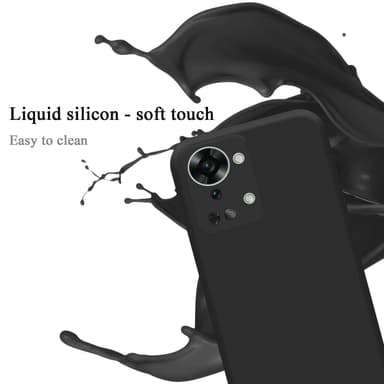 OnePlus Nord 2T Suojakuori Kotelo Case (Musta)