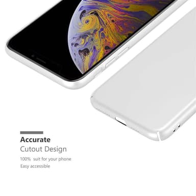 iPhone XS MAX Suojakuori Kotelo Cover (Hopea)